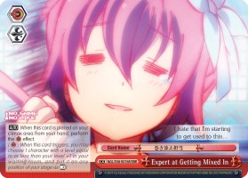 Expert at Getting Mixed In (RRR) (NGL/S58-E076R RRR) - No Game No Life