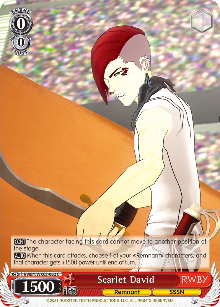 Scarlet David (RWBY/WX03-062 C) - RWBY