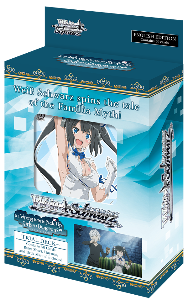 Weiss Schwarz: Is It Wrong to Try and Pick Up Girls in a Dungeon Trial Deck+