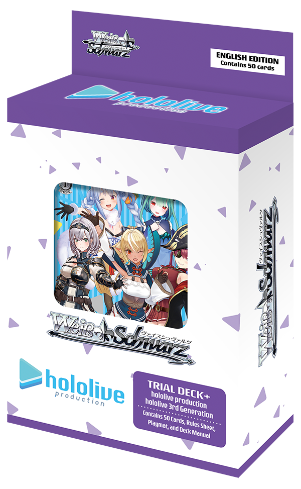 Weiss Schwarz: hololive production 3rd Generation Trial Deck+