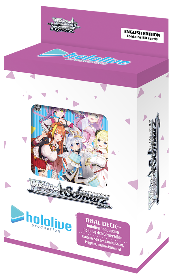 Weiss Schwarz: hololive production 4th Generation Trial Deck+