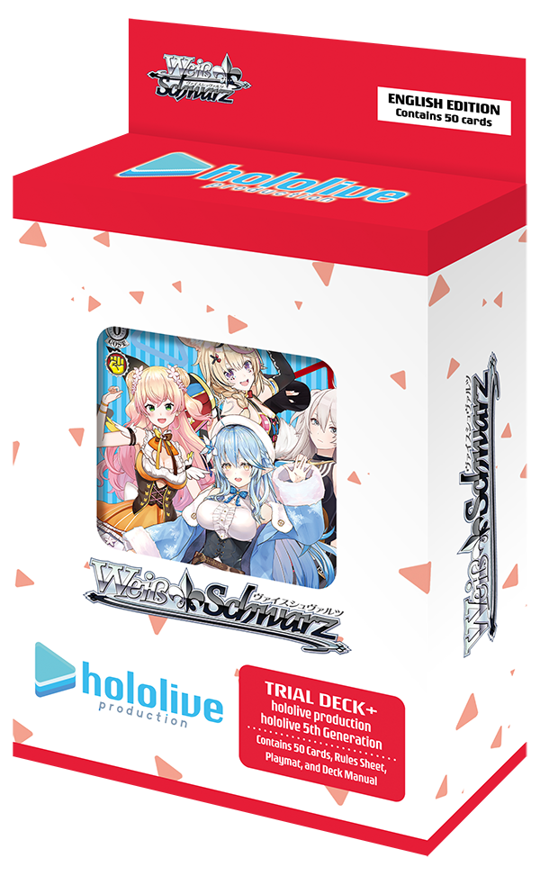 Weiss Schwarz: hololive production 5th Generation Trial Deck+