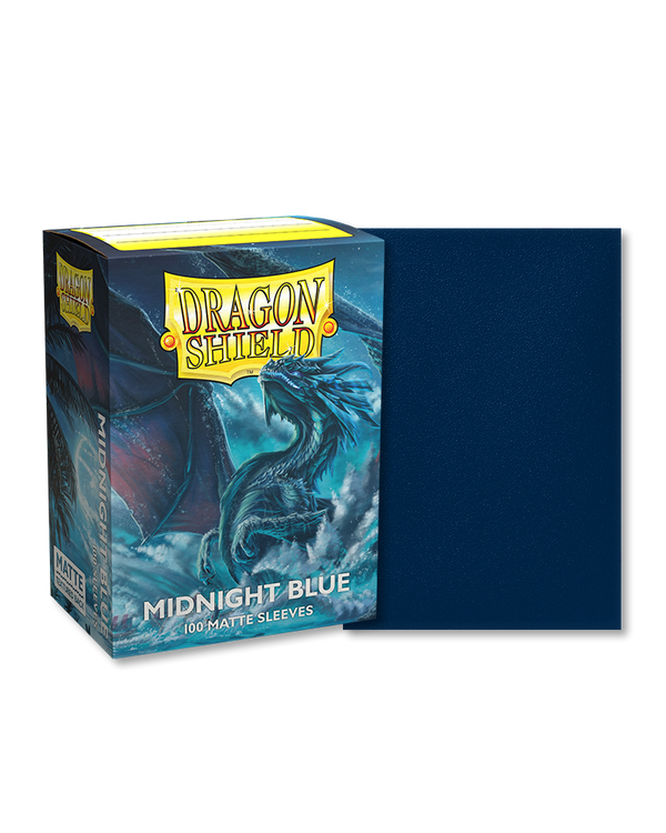 Dragon Shield Matte Midnight Blue Sleeves 100-Count
