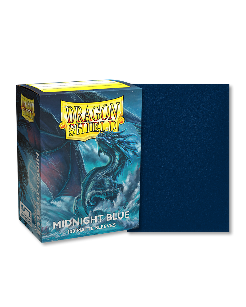 Dragon Shield Matte Midnight Blue Sleeves 100-Count