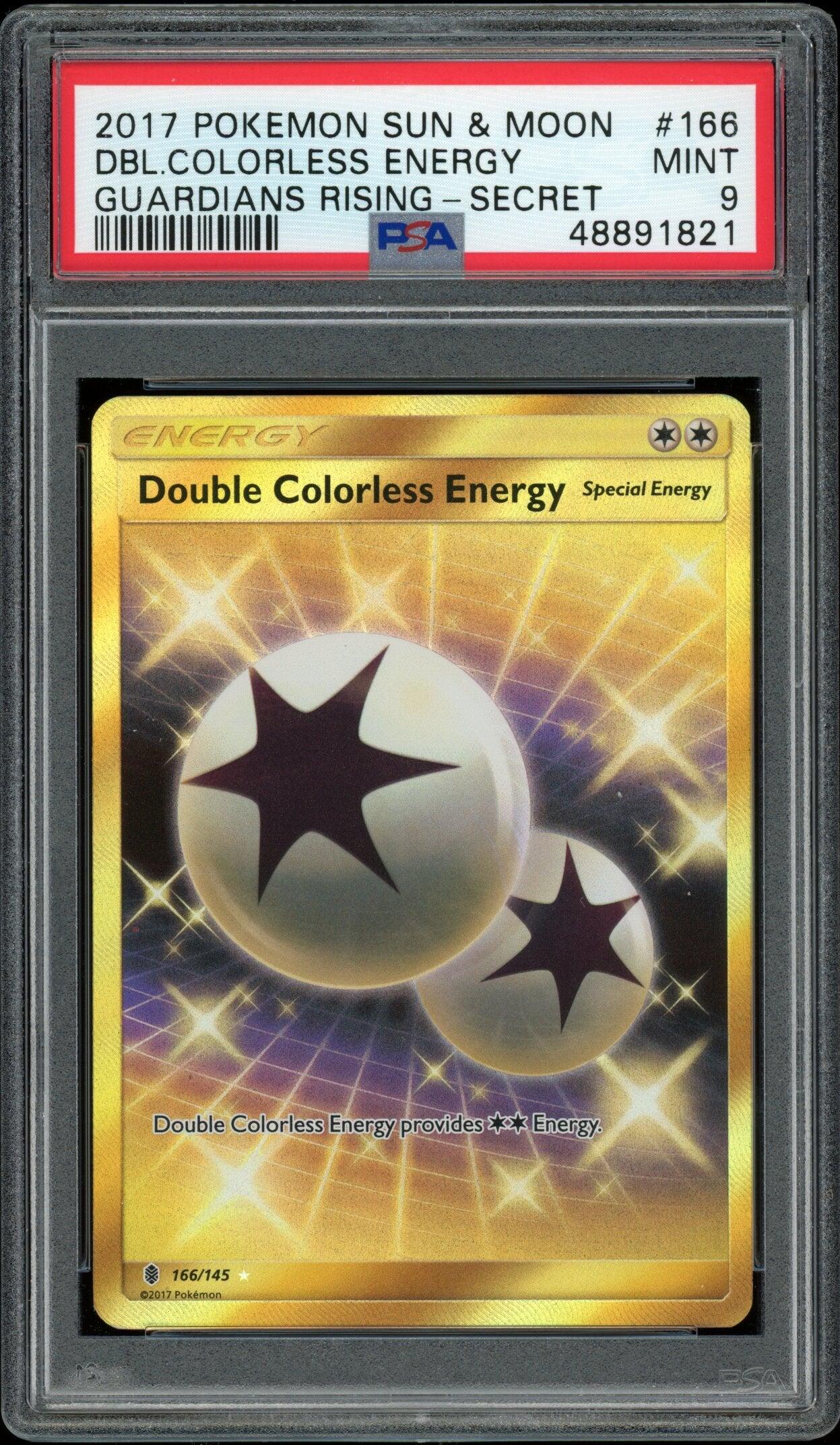 Guardians Rising Double Colorless Energy 166/145 PSA 9 - Josh's Cards