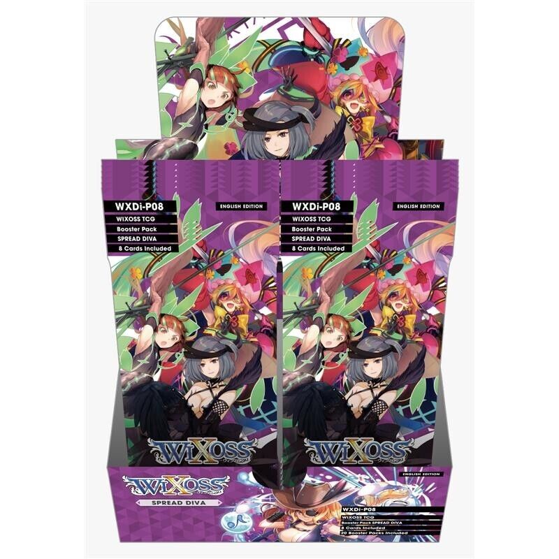 Wixoss: Spread Diva Booster Box (English) Wixoss: Spread Diva Booster Box (English)