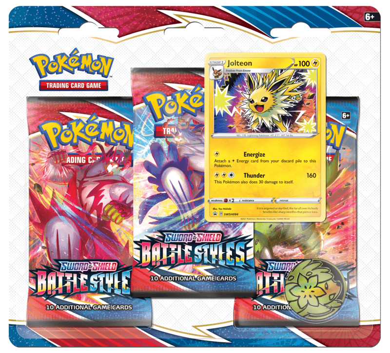 Battle Styles 3-Pack Blister - Josh's Cards