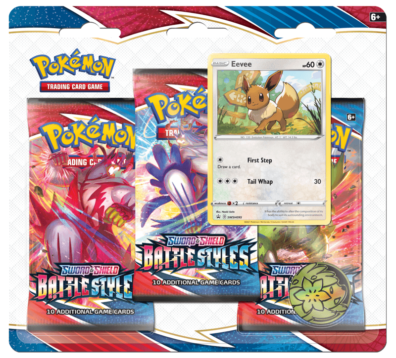 Battle Styles 3-Pack Blister - Josh's Cards