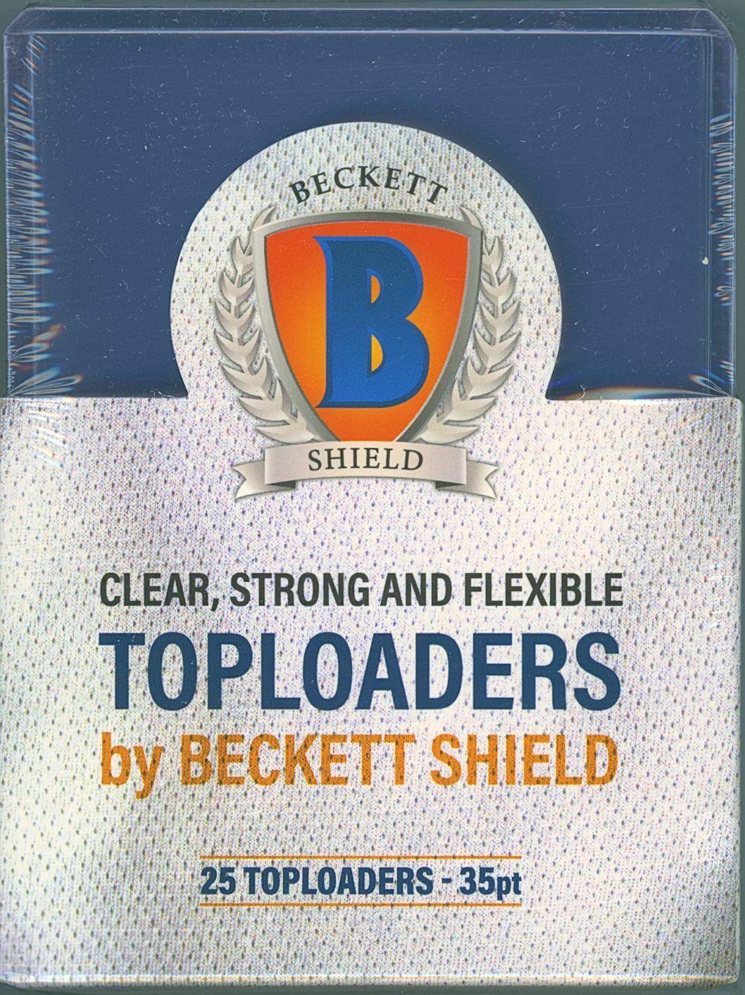 Beckett Shield Toploaders 35pt 25-Count - Josh's Cards