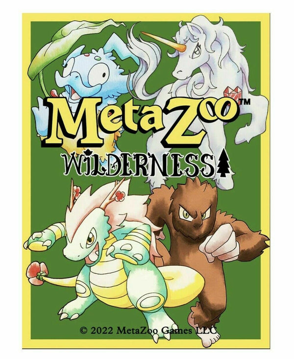 MetaZoo: Wilderness 1st Edition Theme Deck (1 set of 5 decks)
