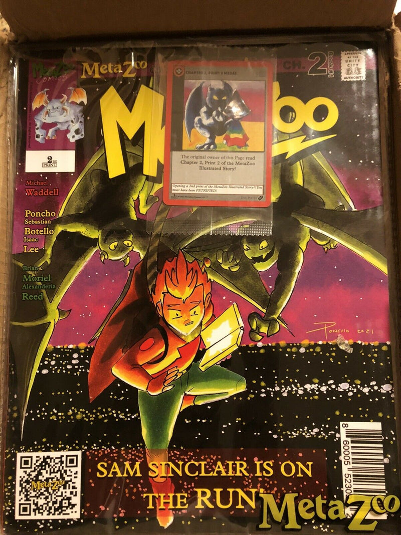 MetaZoo: Cryptid Nation Illustrated Novel Chapter 2 - Sealed Promo Card Included