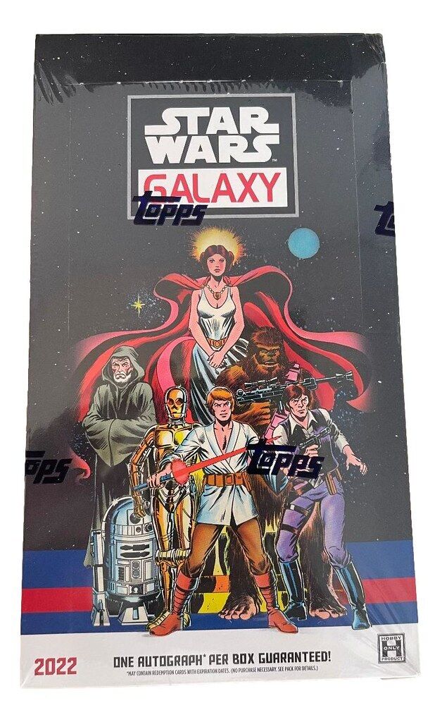 2022 Topps Star Wars Chrome Galaxy Hobby Box