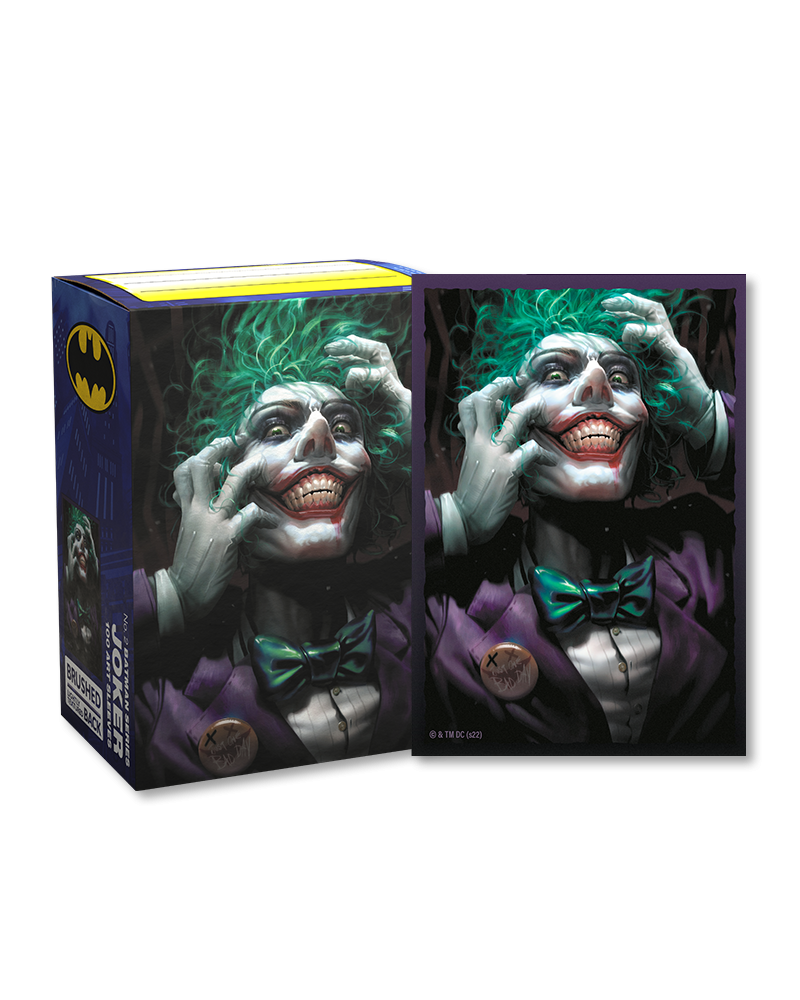 Dragon Shield Brushed Art Sleeves: The Joker 100-Count
