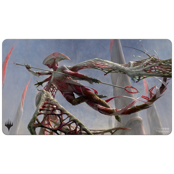 Ultra Pro MTG Spielmatte – Phyrexia: All Will Be One – Doppelseitig Bedruckt – 61 X 34 Cm – Schützt Karten Vor Schmutz & Kratzern – Perfekt Als Mauspad Oder Schreibtischunterlage Ultra Pro MTG Spielmatte – Phyrexia: All Will Be One – Doppelseitig Bedruckt – 61 X 34 Cm – Schützt Karten Vor Schmutz & Kratzern – Perfekt Als Mauspad Oder Schreibtischunterlage